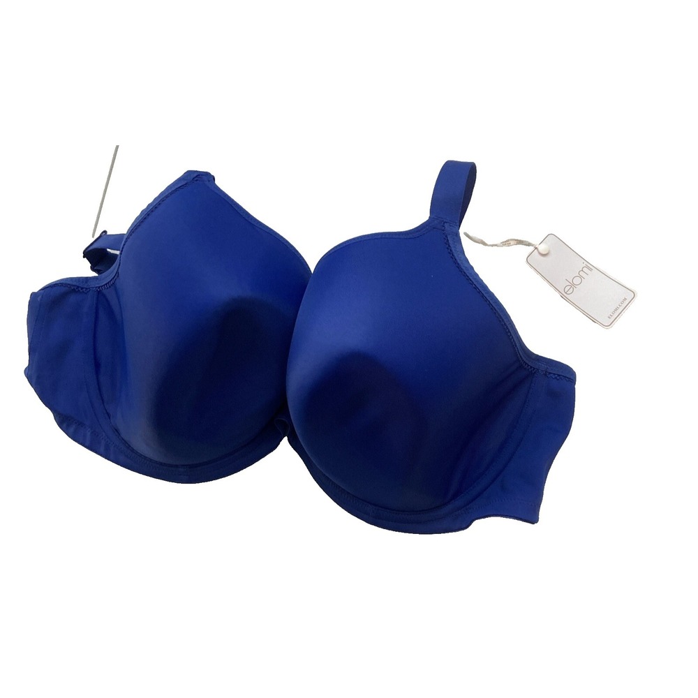 Elomi Bra 44G Blue Women's Wired Support Bra